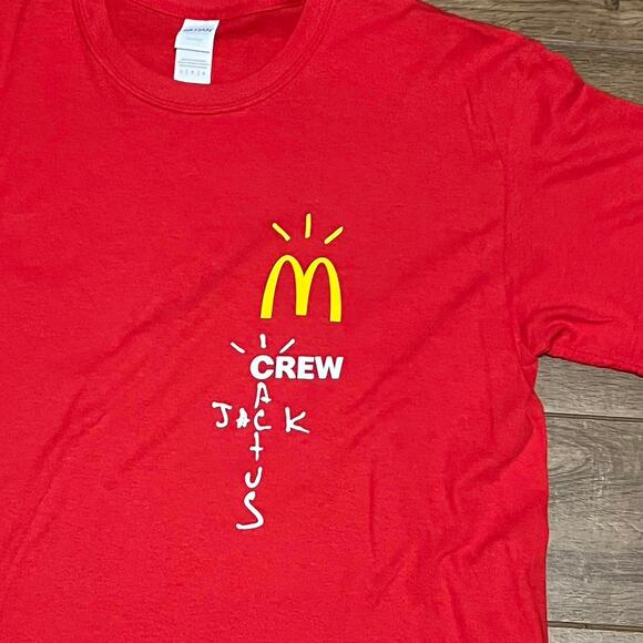 Travis Scott x Mcdonalds T-Shirt Cactus Jack - Picture 4 of 4